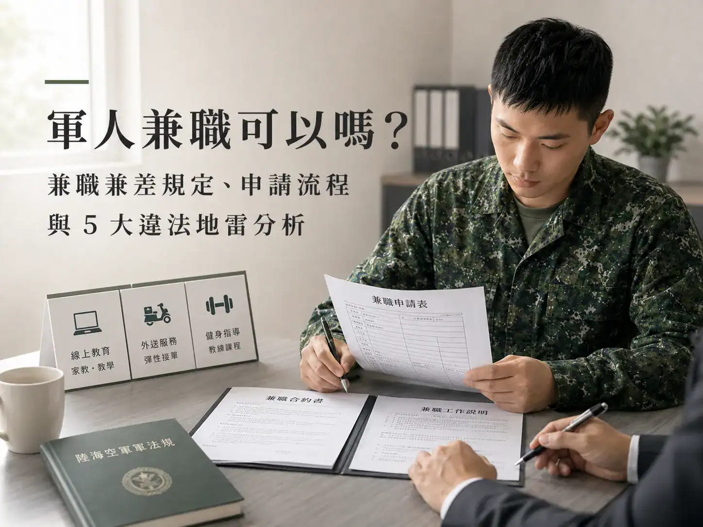 軍人兼職可以嗎？