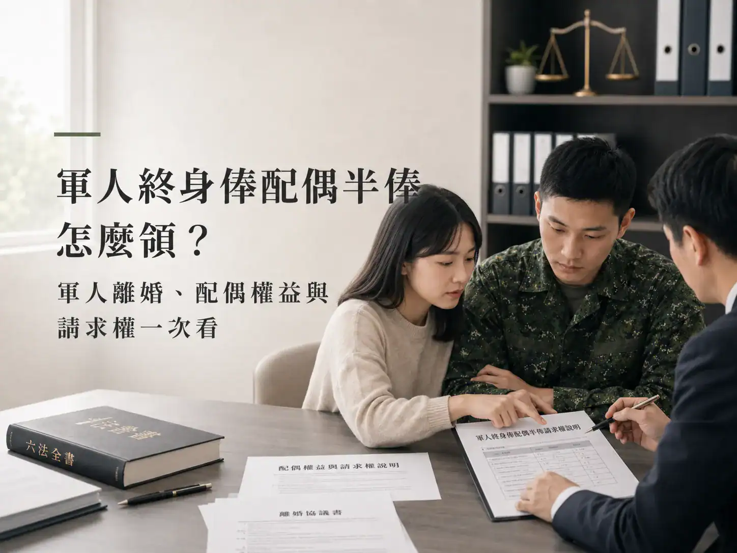 軍人配偶的伴俸怎麼領？